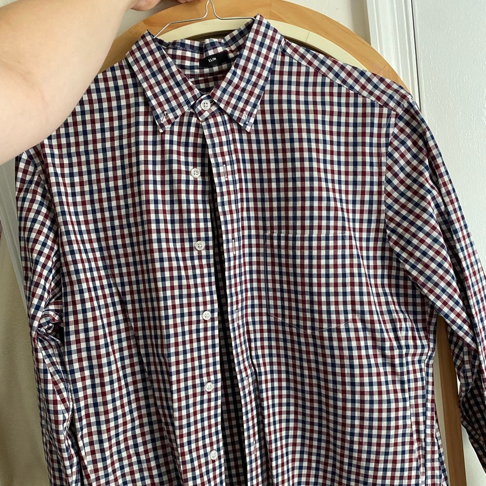 Men’s j crew button down shirt